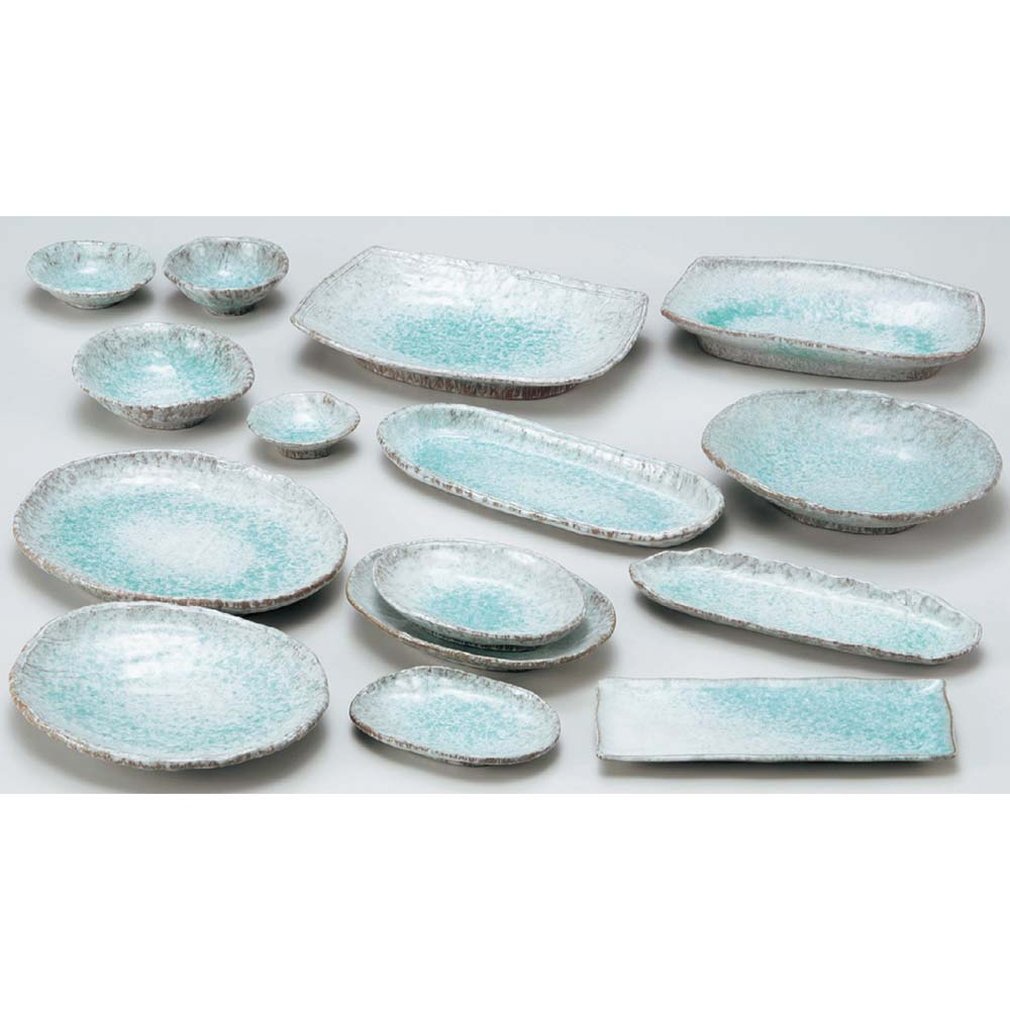 Amazon.com: Yamasita Craft 11570720 Blue Glaze, No. 8.5 Oval